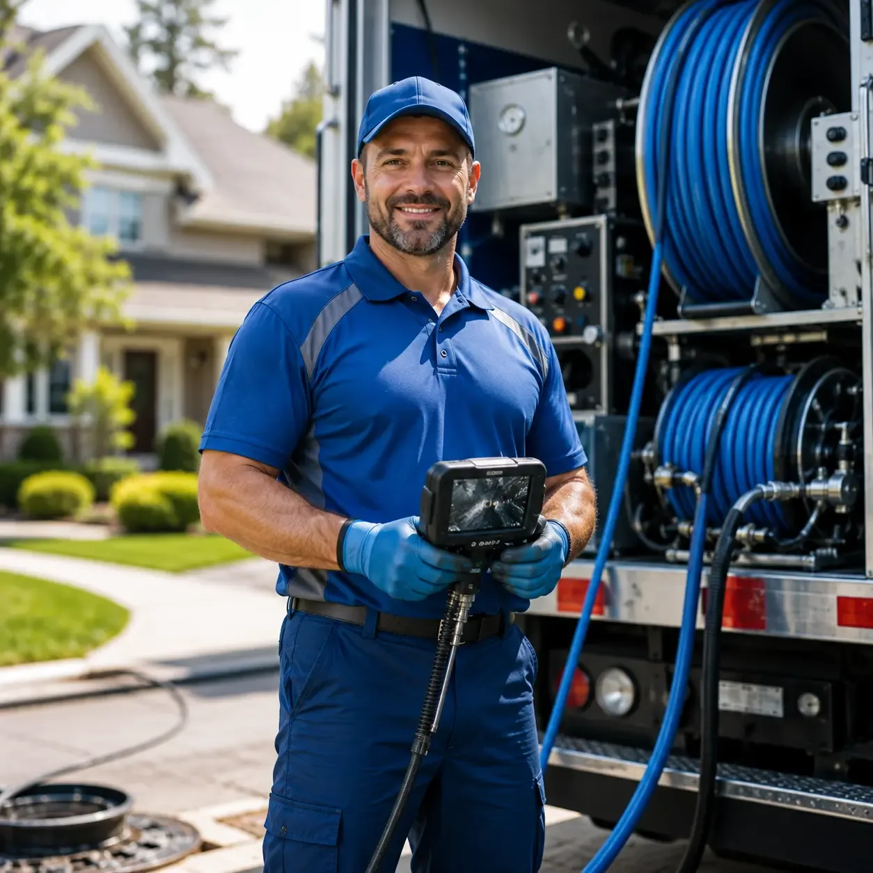 Local outdoor drain cleaning specialists in Schulenburg, TX